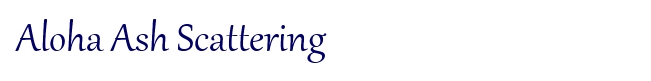 We have extensive experience scattering ashes